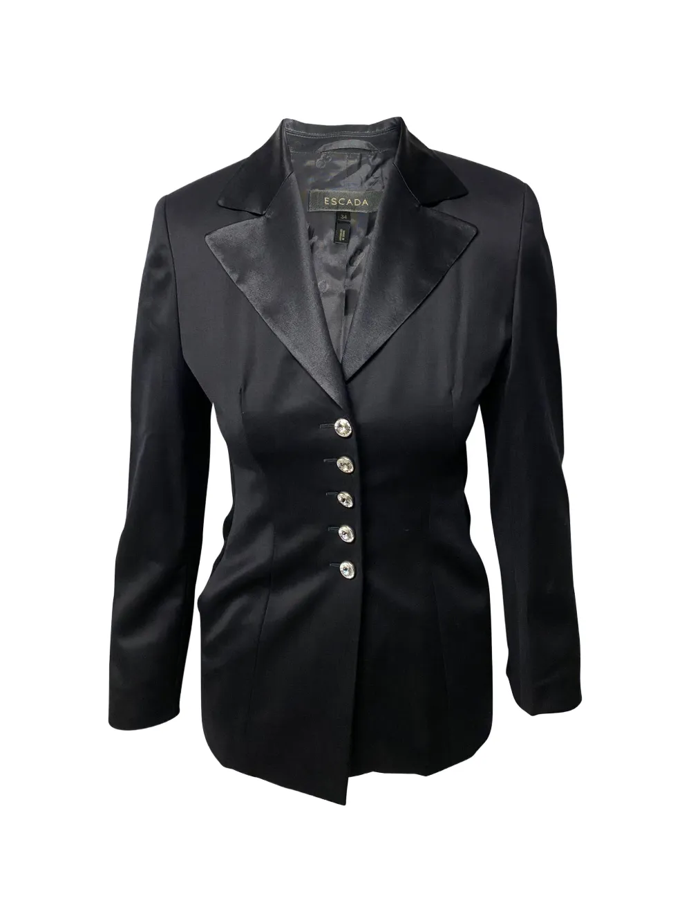 Escada Pre-Owned notched-lapel suit - Nero