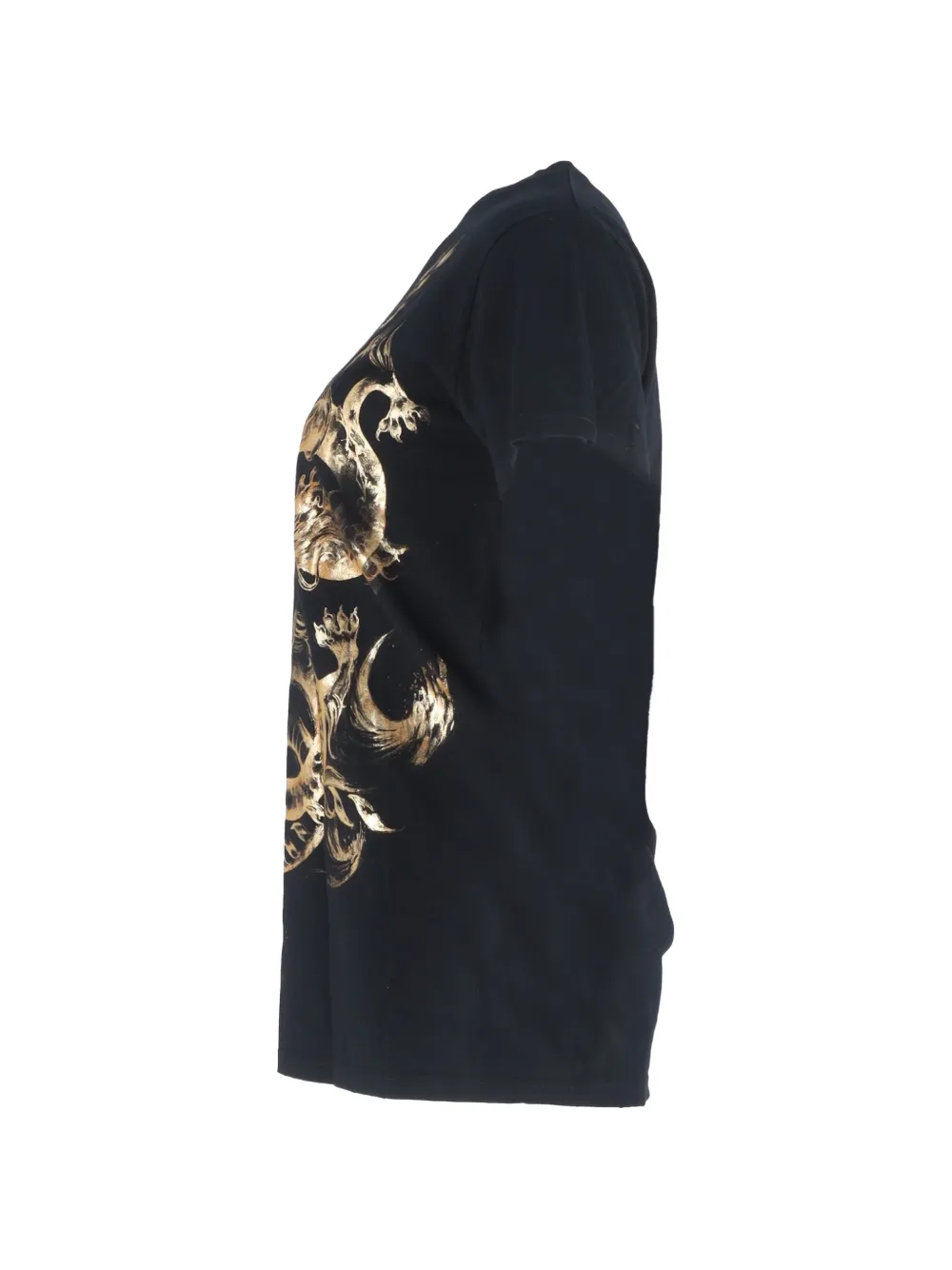 Dragon-Printed Cotton T-Shirt