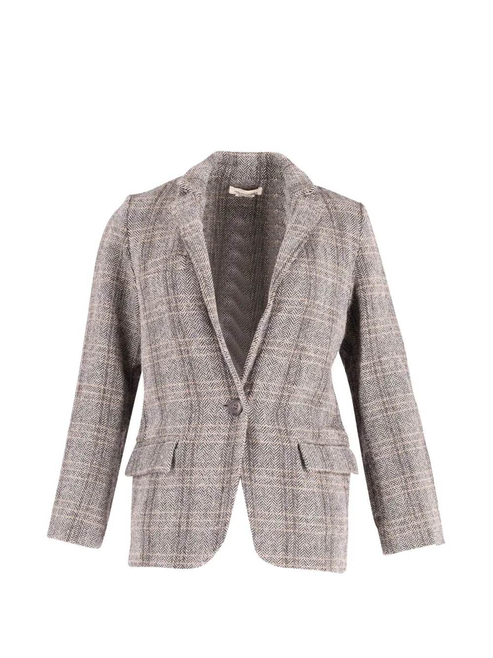 Isabel Marant Vintage blazer à boutonnière au dos - Gris