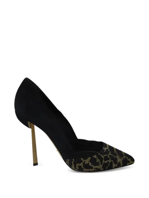 Sergio Rossi Vintage animal-print heeled pumps