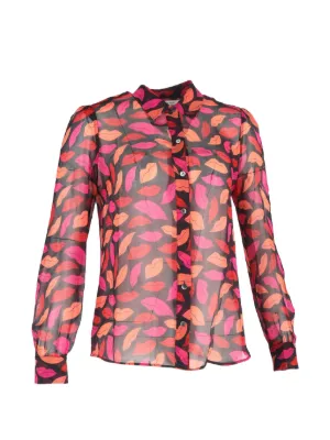 La Prestic Ouiston panther-print Shirt | Neutrals | FARFETCH