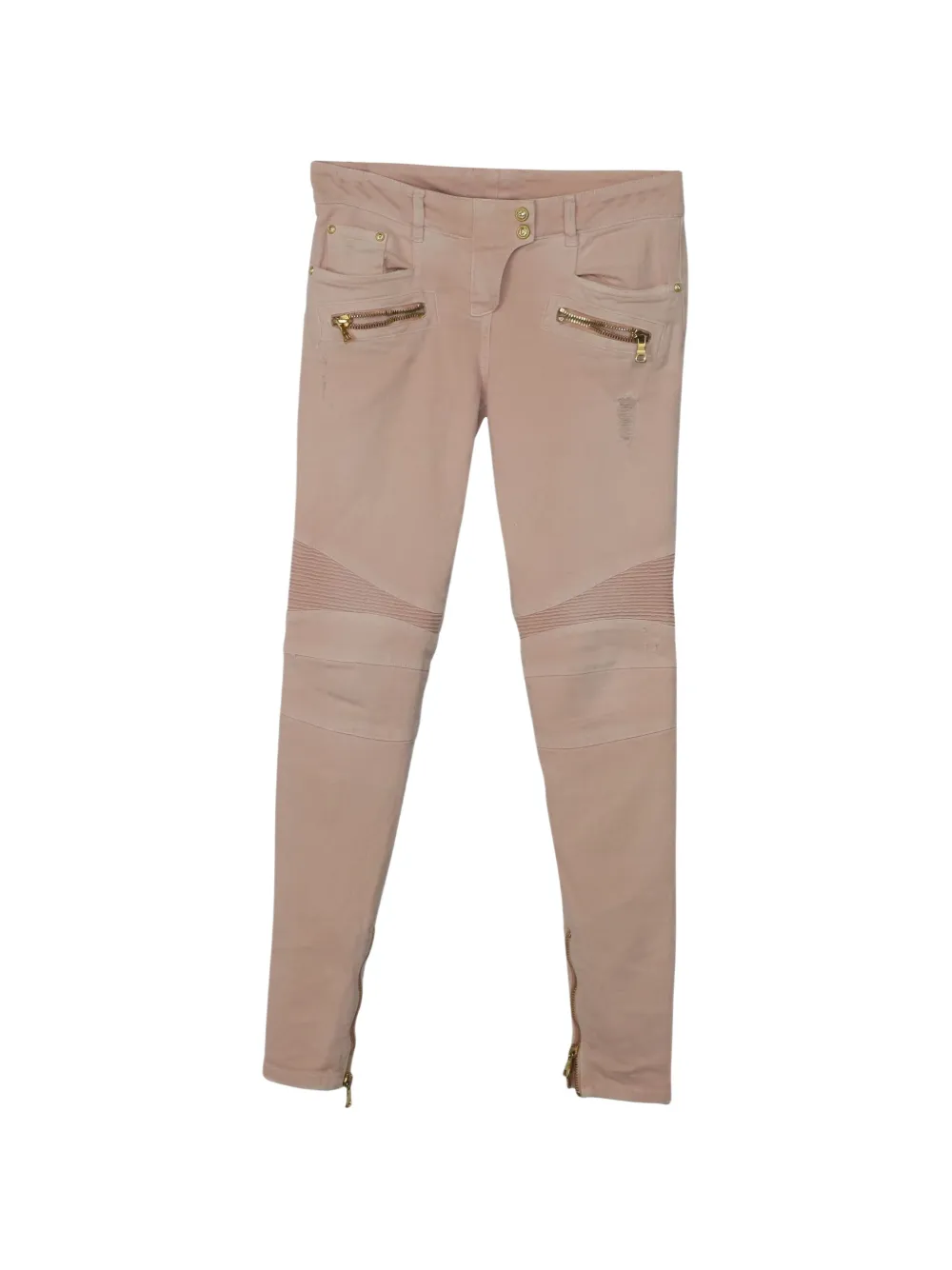 Balmain Pre-Owned pink skinny jeans - Rosa