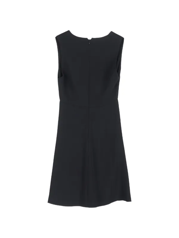 stella mccartney black mini dress Stella Mccartney V-neck Mini Dress