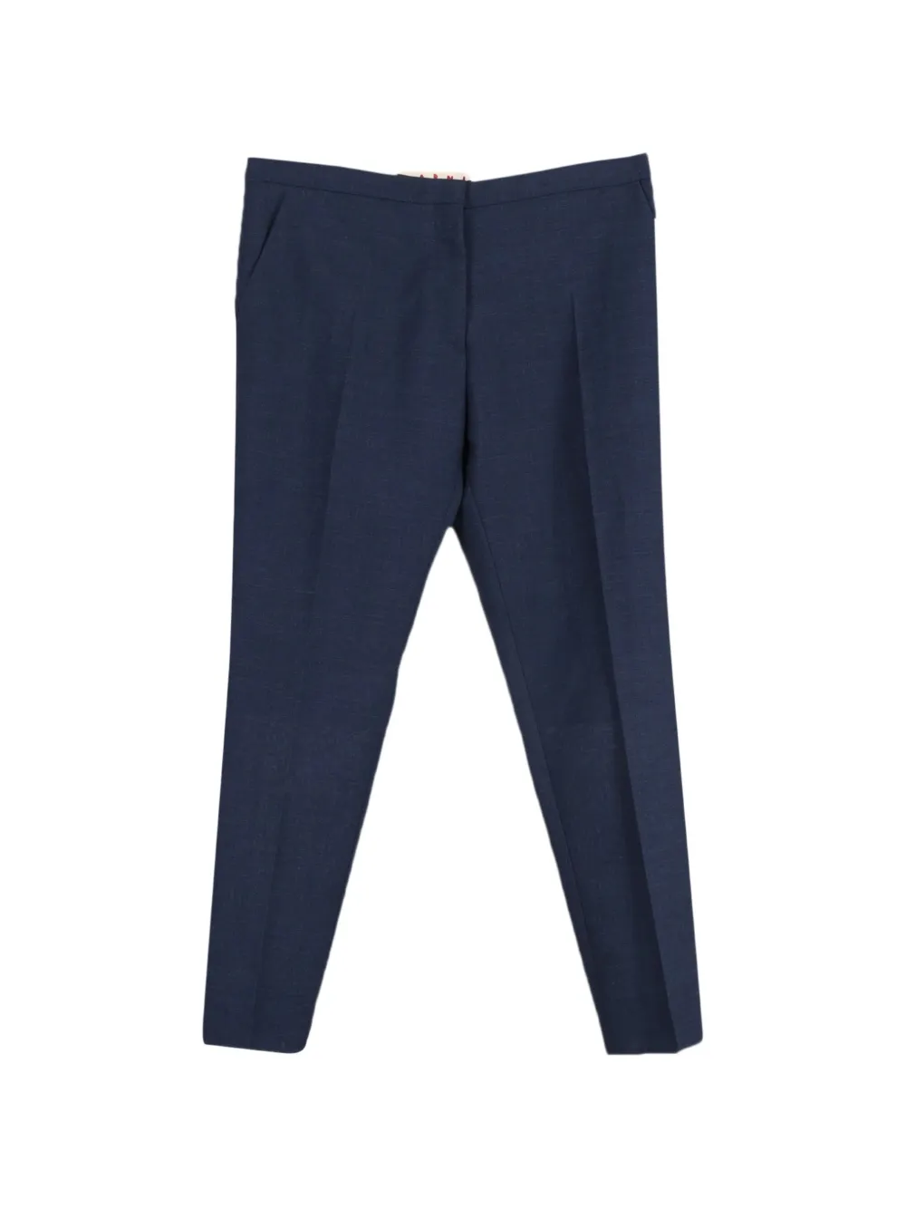 Marni Pre-Owned pleated trousers - Blu