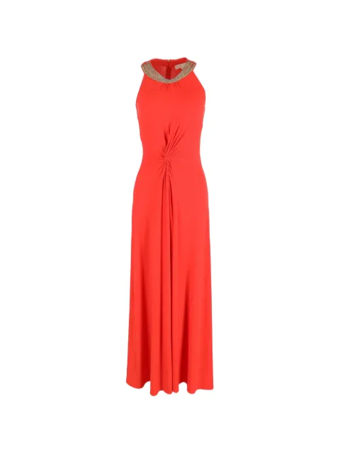 Michael Kors Vintage twist-detail draped dress