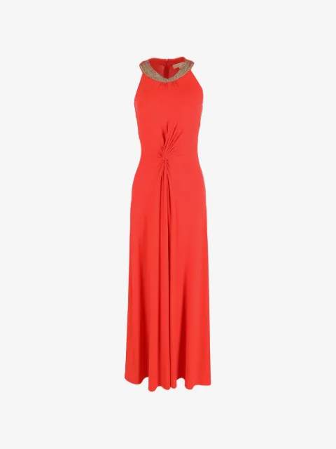 Michael Kors Vintage twist-detail draped dress