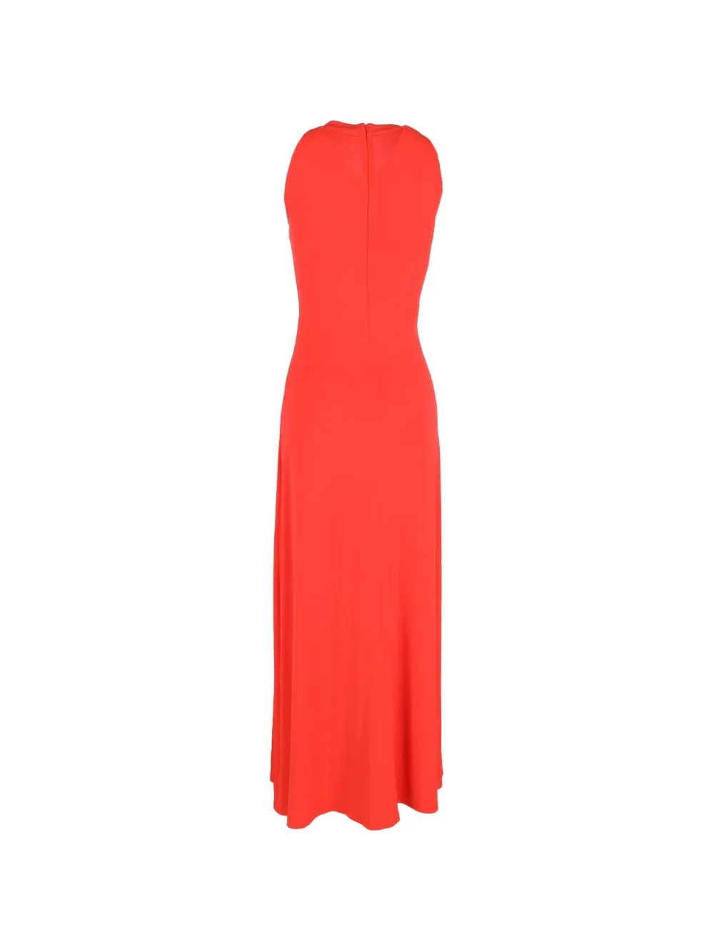 Twist-Detail Draped Dress