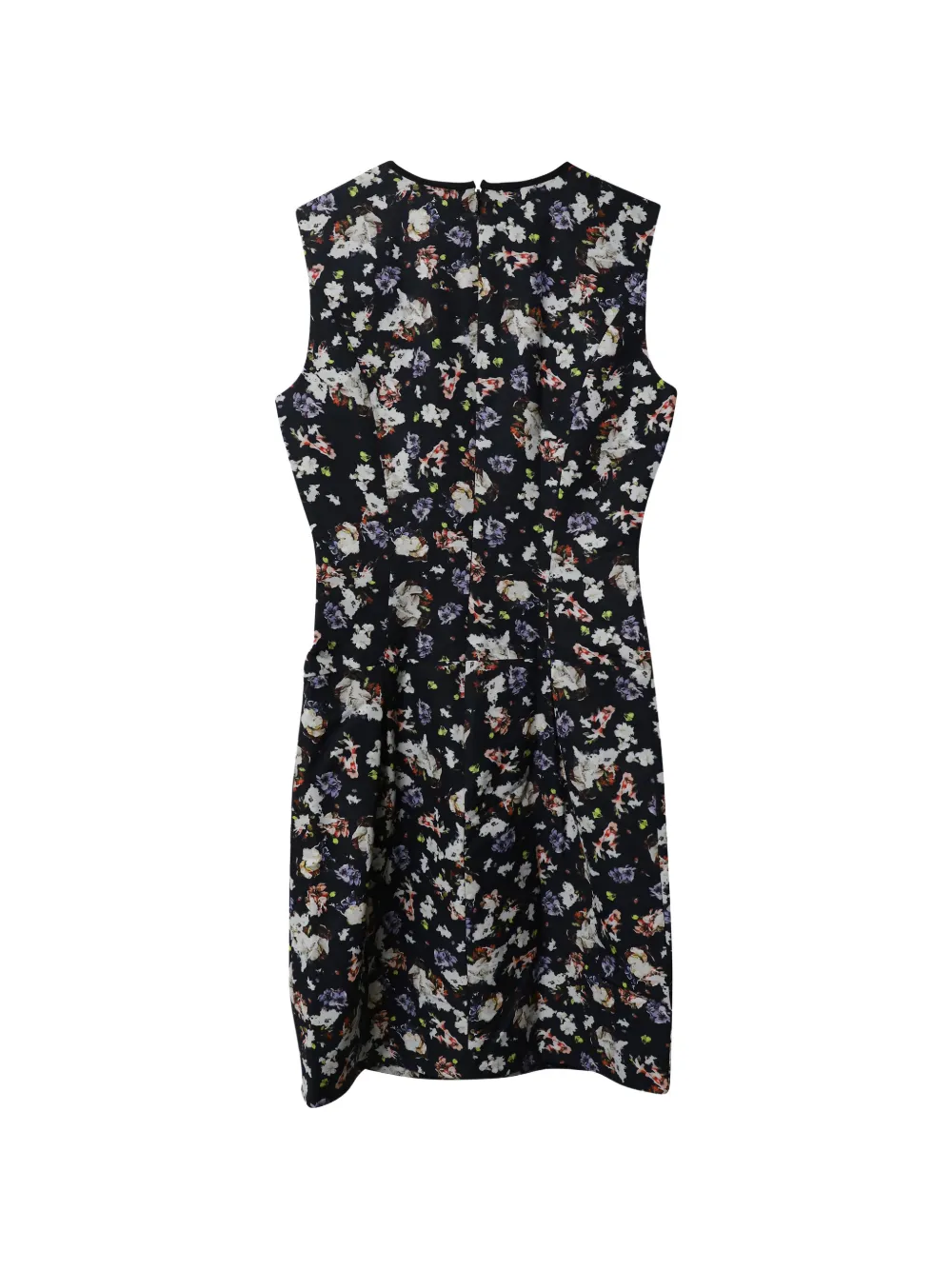 Floral-Pattern Midi Dress