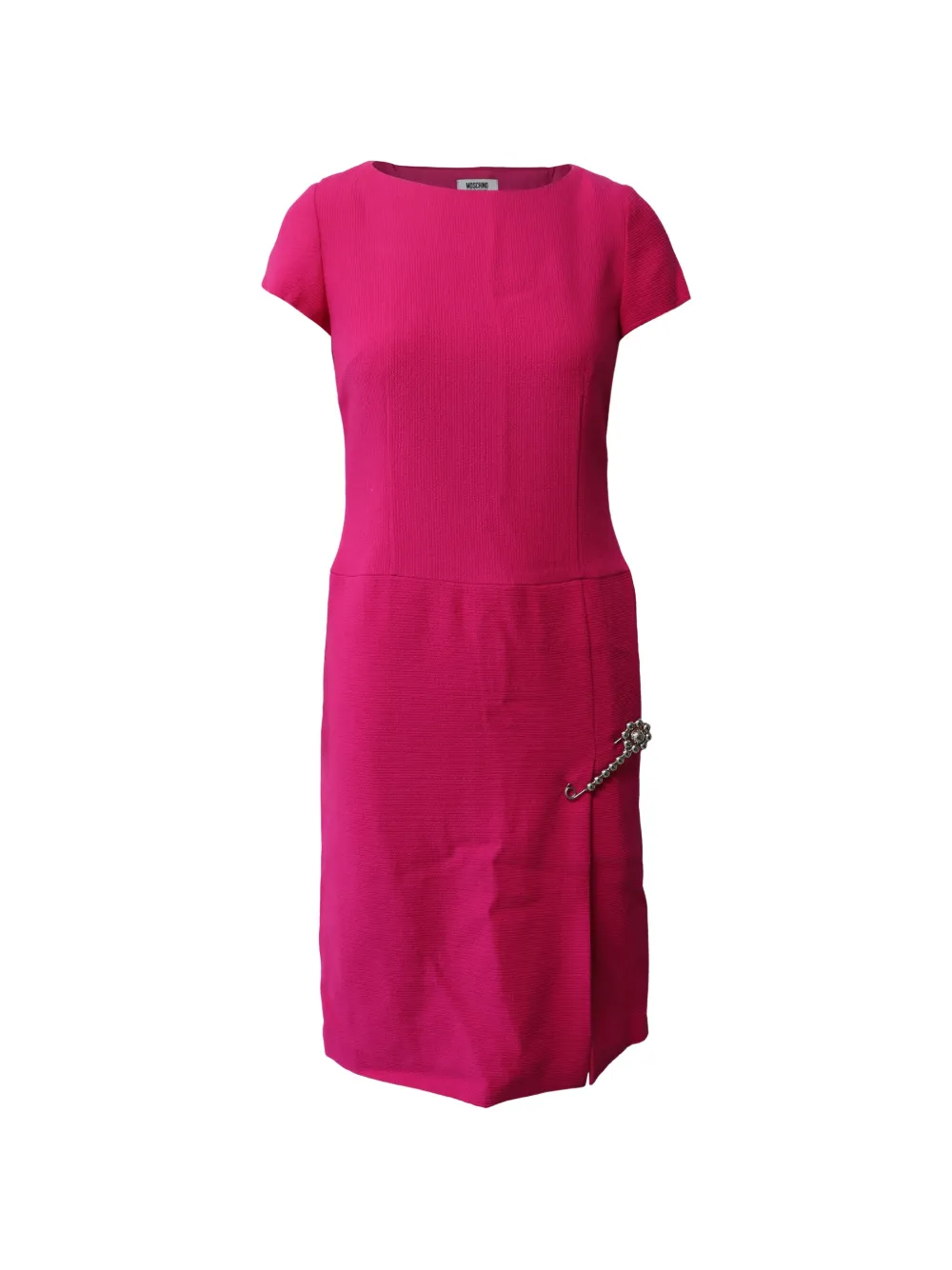 Moschino Pre-Owned safety-pin sheath dress - Rosa
