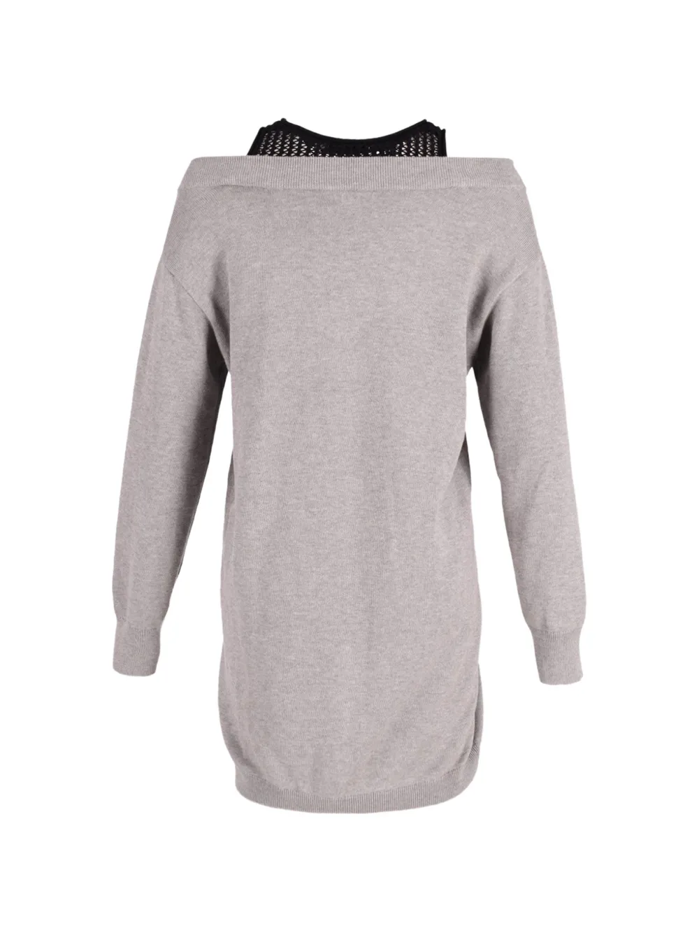 Bi-Layer Sweater Dress