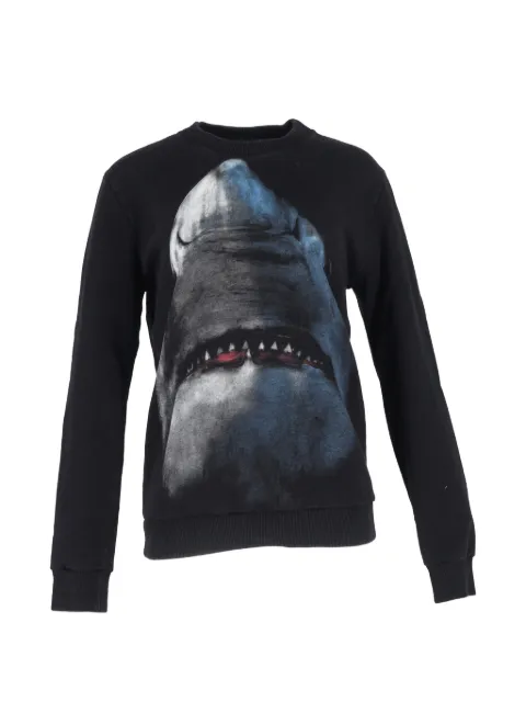 Givenchy Pre-Owned shark-print sweatshirt