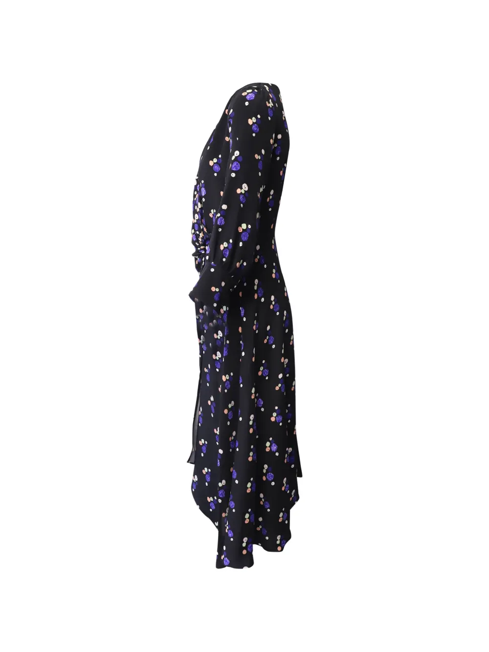 graphic-print midi dress