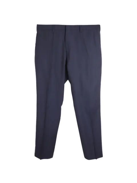 Burberry Pre-Owned pantalones de vestir de lana