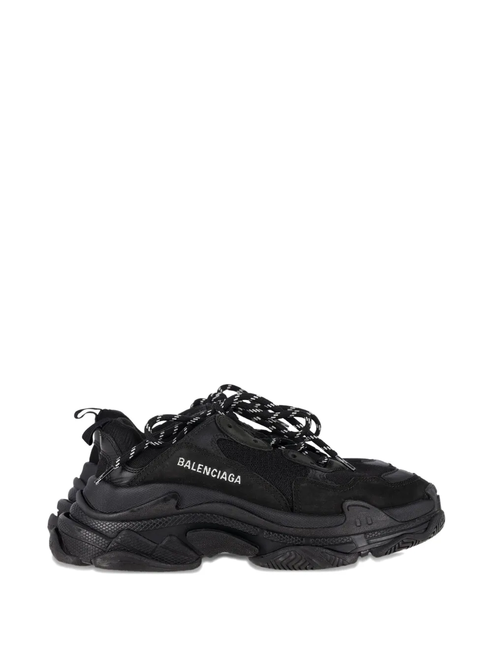 Balenciaga Pre-Owned Triple S chunky sneakers - Nero