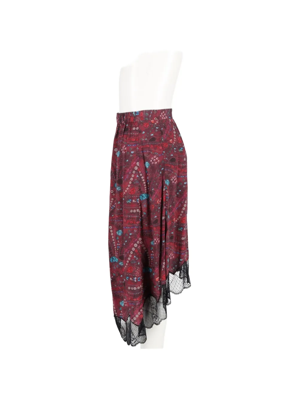 Zadig&Voltaire printed elasticated skirt - Rosso