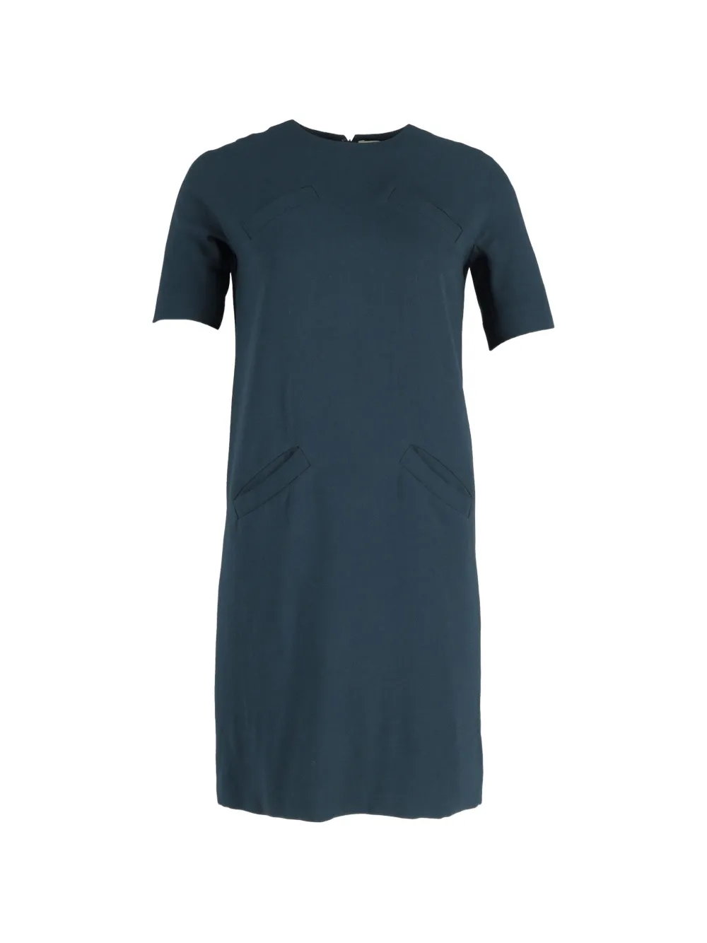 Balenciaga Pre-Owned 60s crew-neck mini dress - Blu