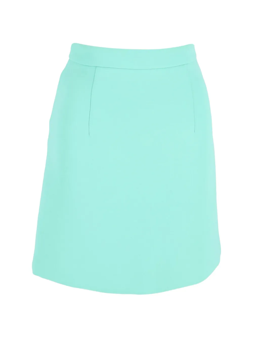 Alexander McQueen Pre-Owned wool mini skirt - Blu