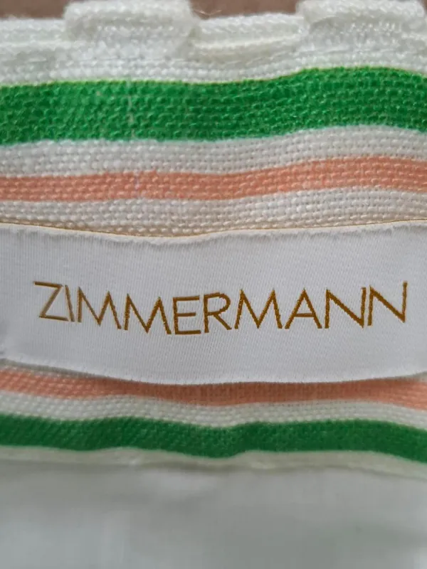 ZIMMERMANN プリント ショートパンツ | ホワイト | FARFETCH JP