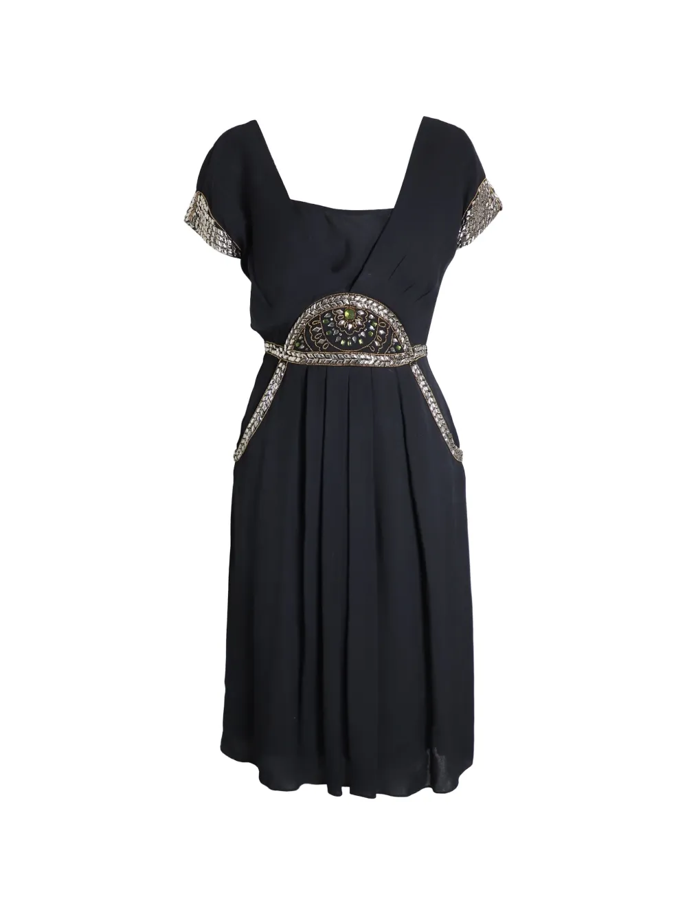 Temperley London embellished dress - Nero