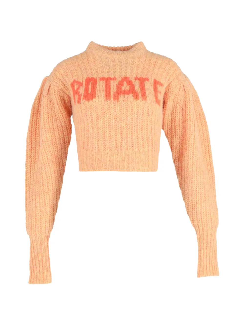 ROTATE BIRGER CHRISTENSEN ribbed-knit jumper - Arancione