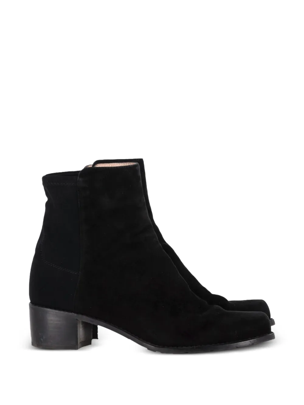Stuart Weitzman round-toe ankle boots - Nero
