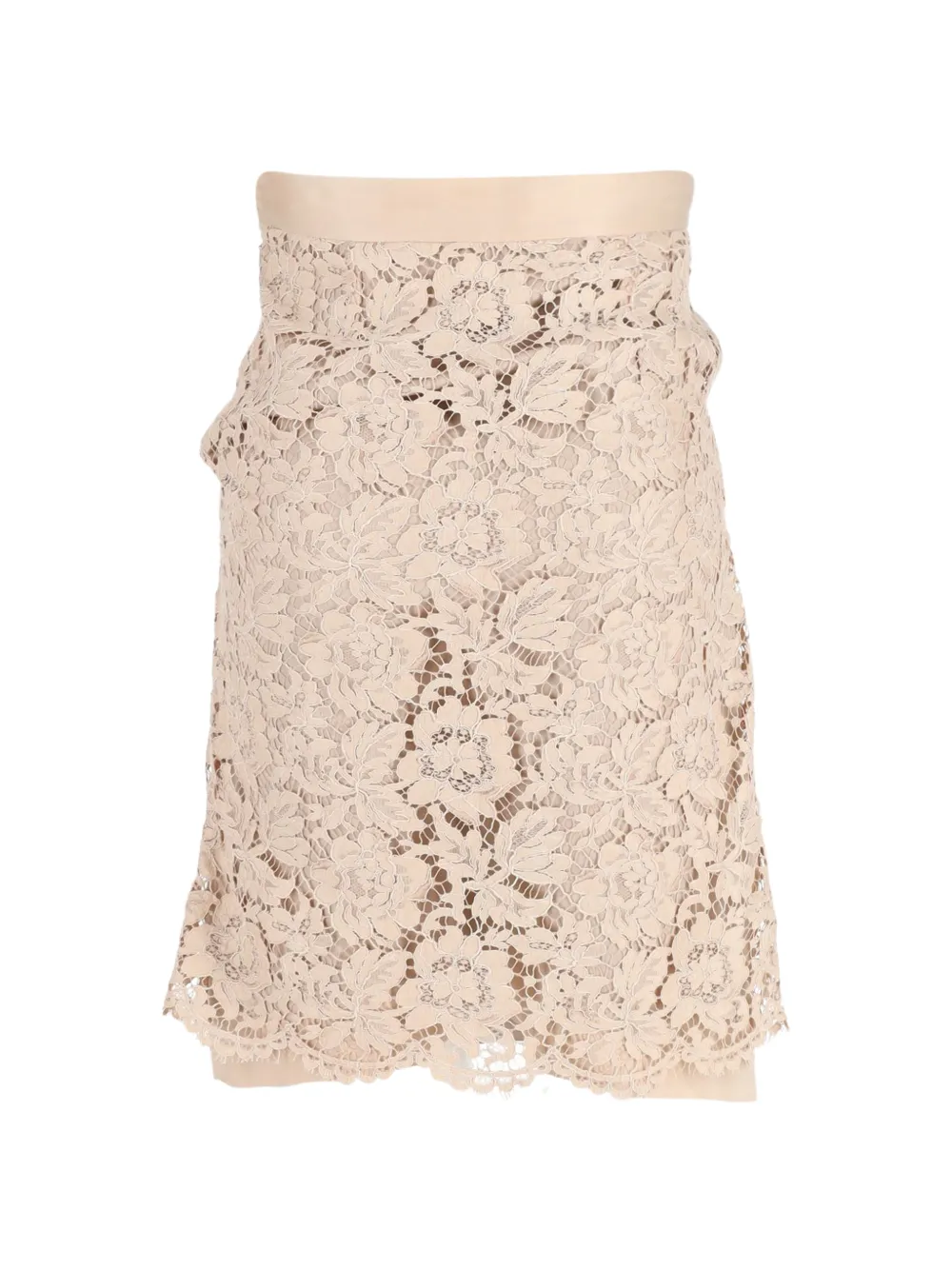 Lace Knee-Length Skirt