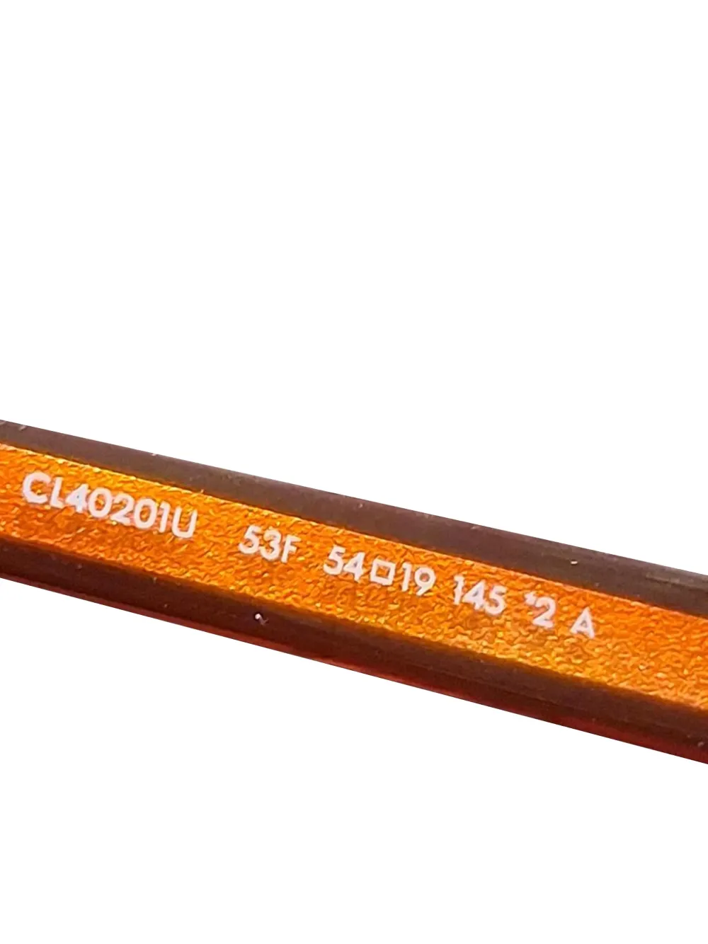 Celine Pre-Owned トータスシェル ラウンドサングラス | オレンジ