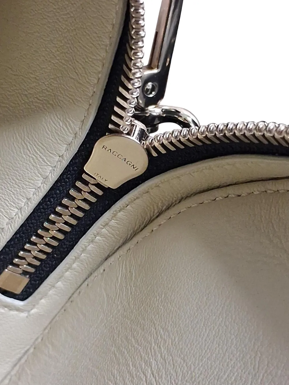 Small Drum Leather Cross Body Bag