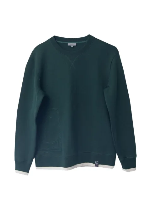 Lanvin Pre-Owned logo-embroidered sweatshirt