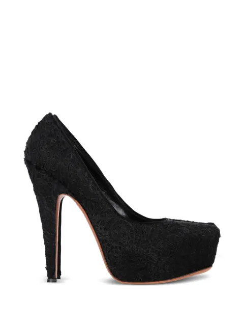 Alaïa Pre-Owned Azzedine lace pumps