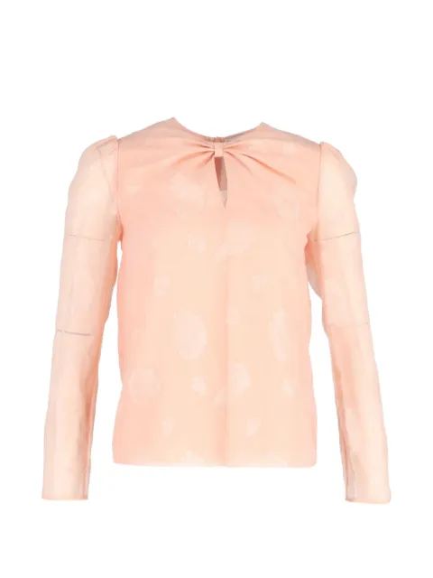 Vilshenko crew-neck blouse