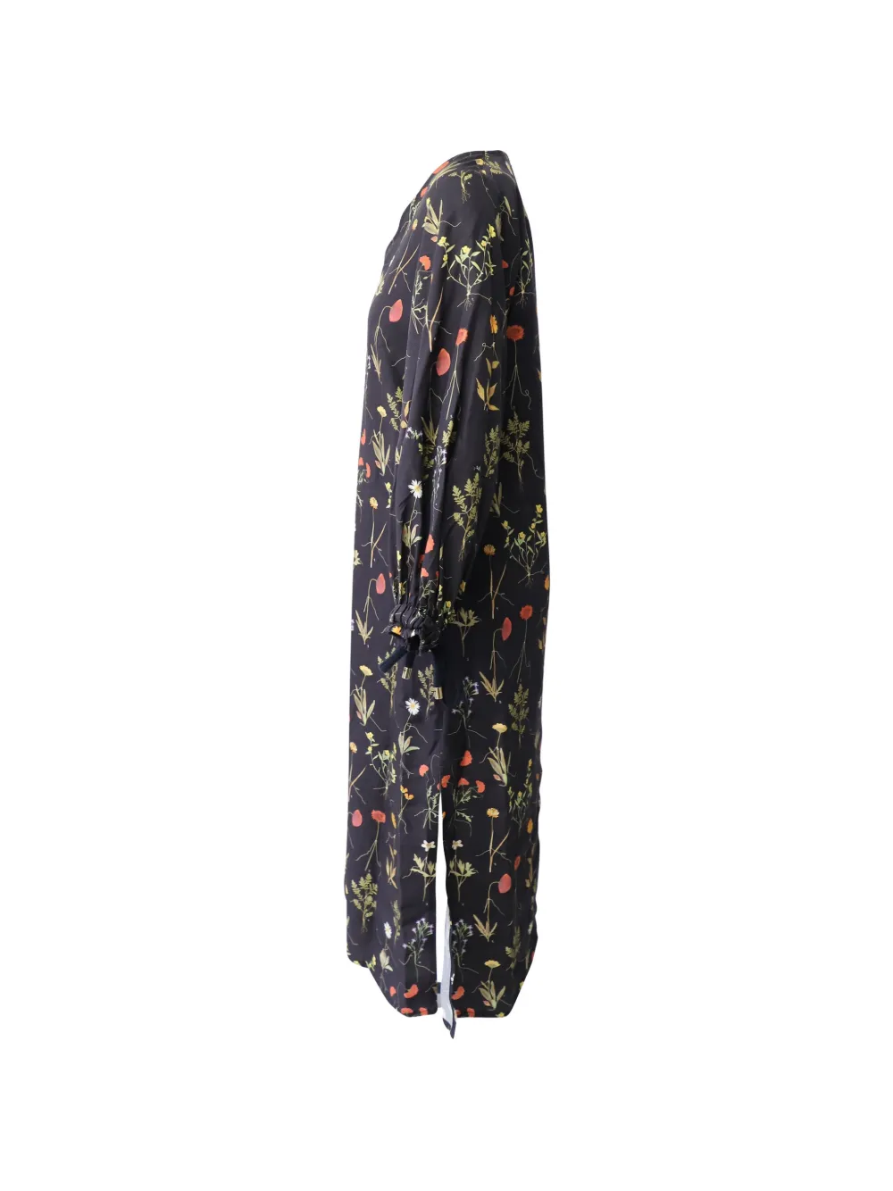  Mother Of Pearl Josie Floral-print Dress - Black 