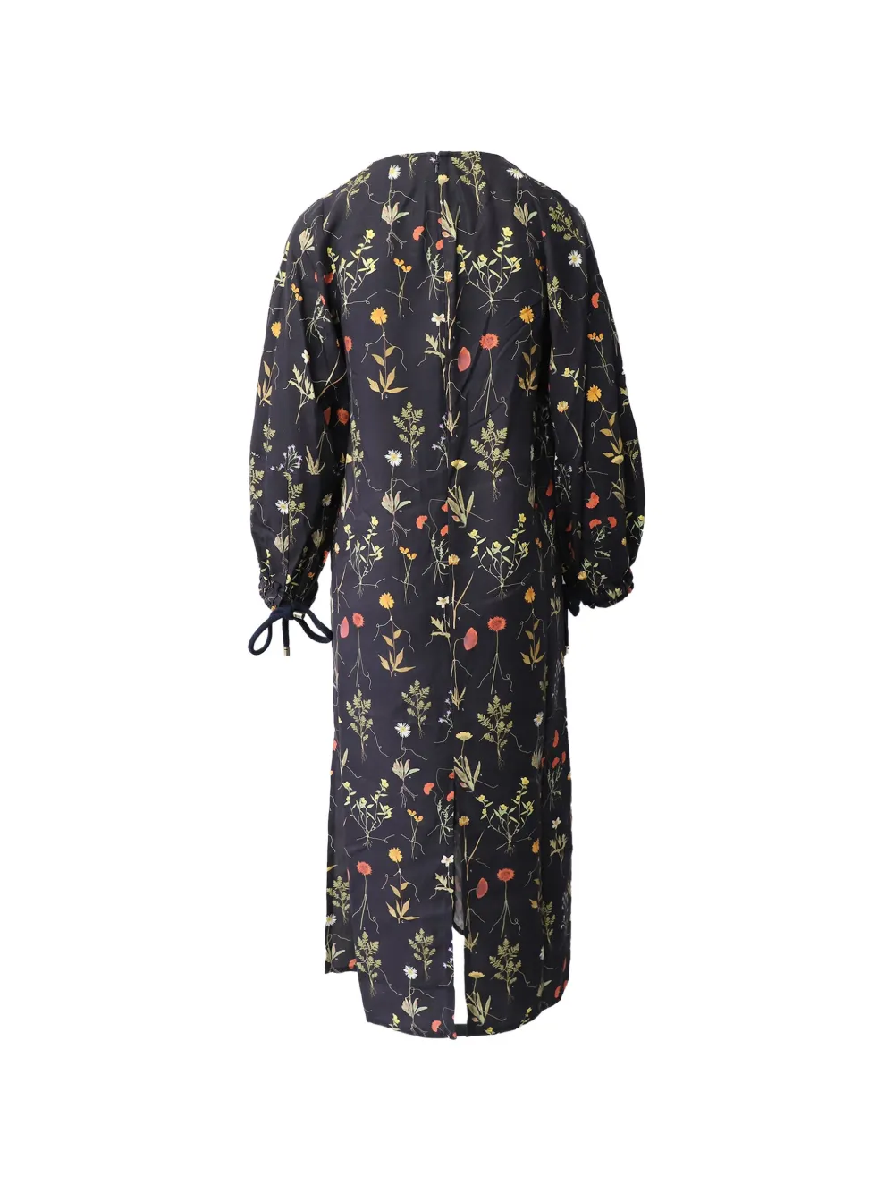  Mother Of Pearl Josie Floral-print Dress - Black 