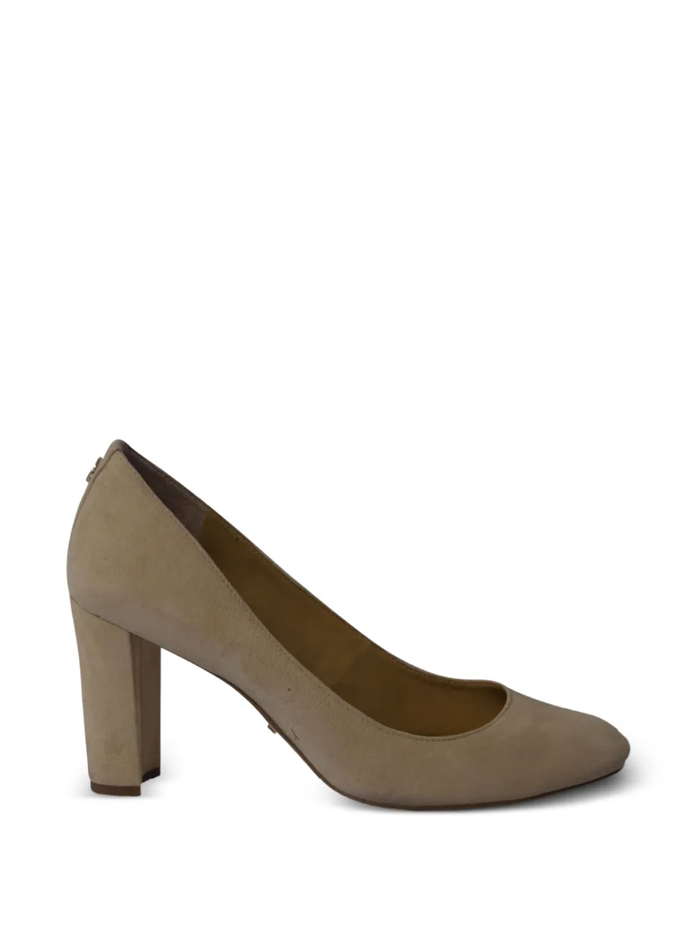Ralph Lauren Vintage Maddie suedel pumps - Nude