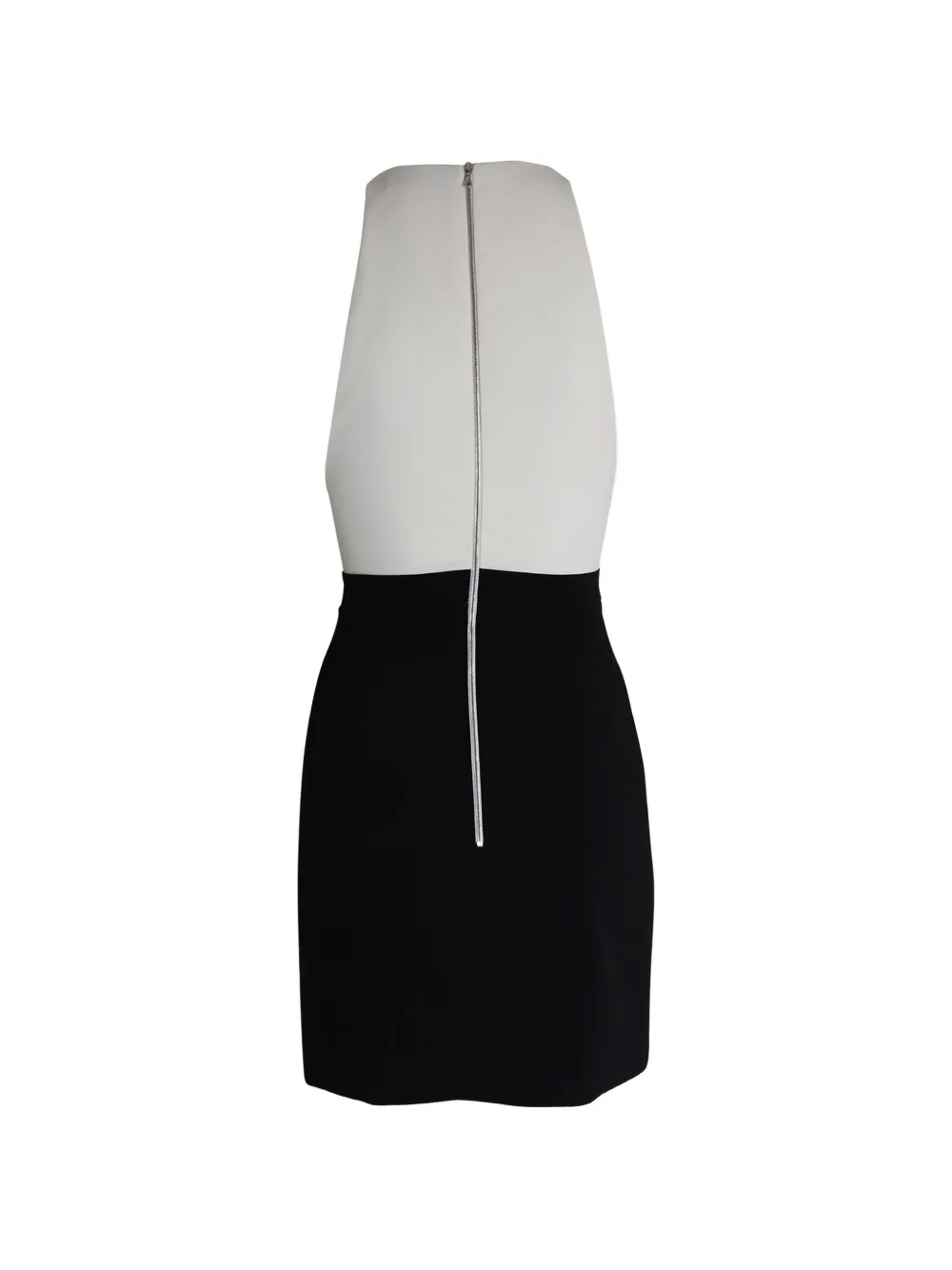  David Koma Sleeveless V-neck Mini Dress - Black 