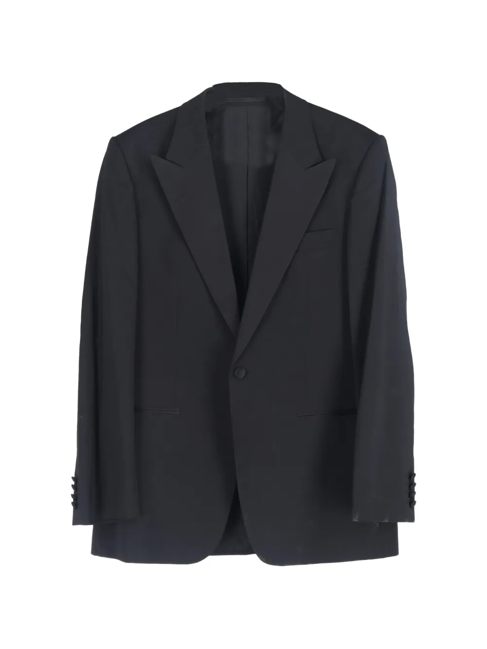 BOSS single-breasted wool suit - Nero