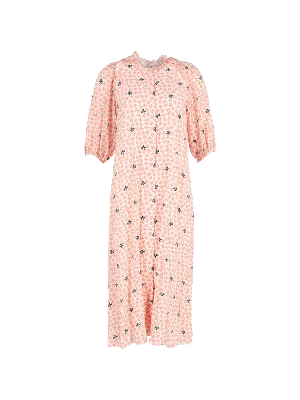 Vilshenko floral-print midi dress | Pink | Image 1