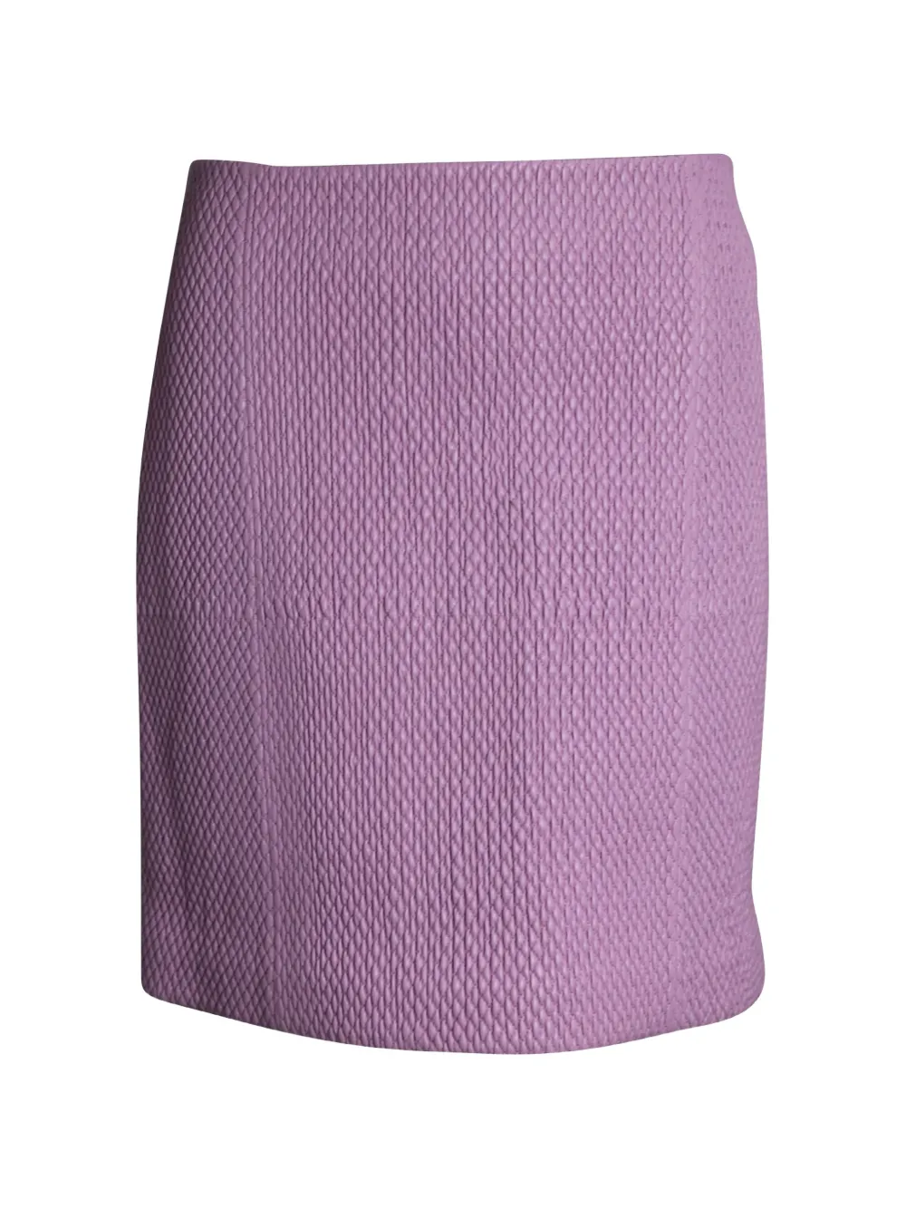 Bottega Veneta Pre-Owned quilted leather mini skirt - Viola