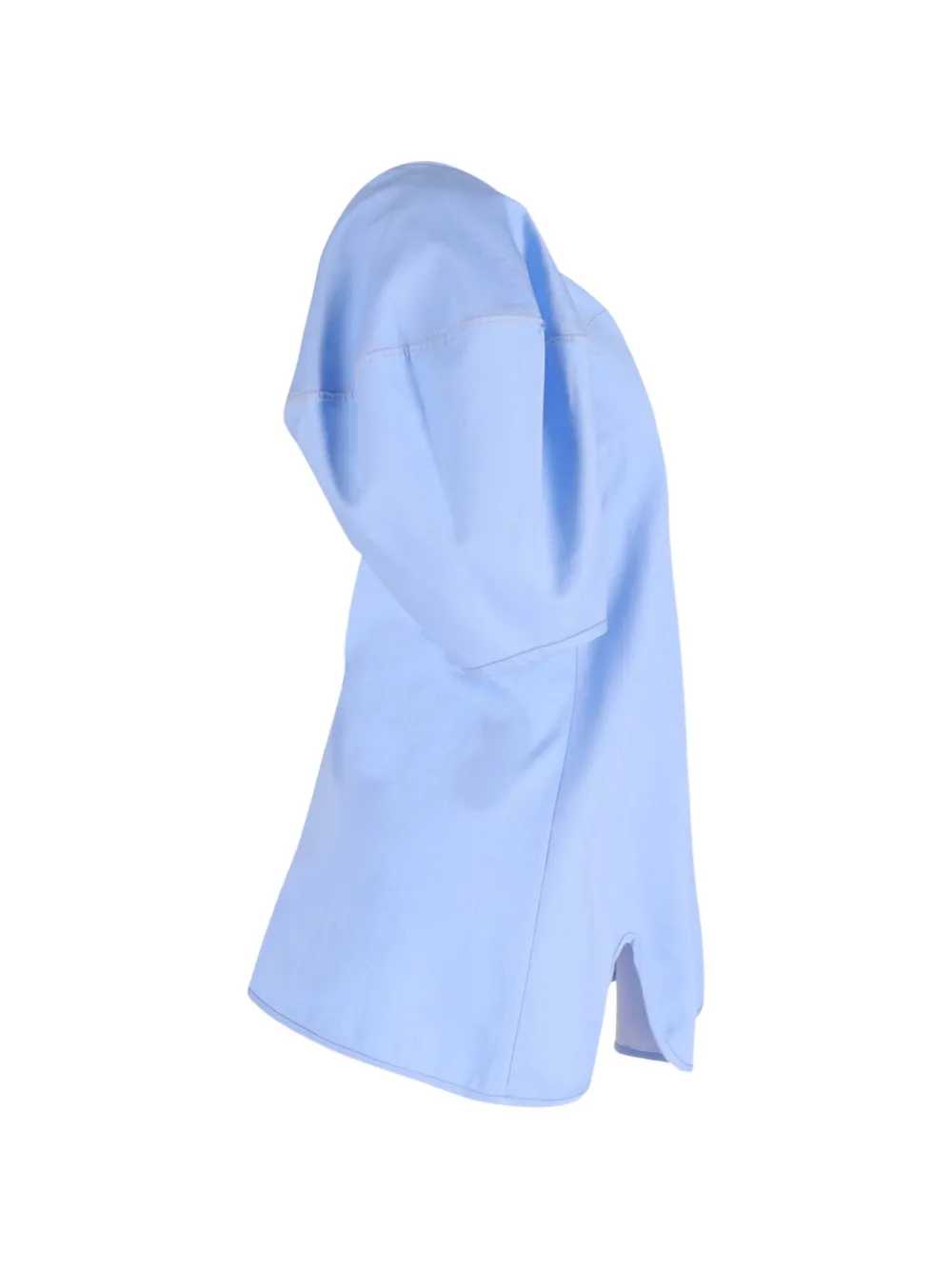  Ellery Distance Cone Sculptural Sleeve Dress - Blue 