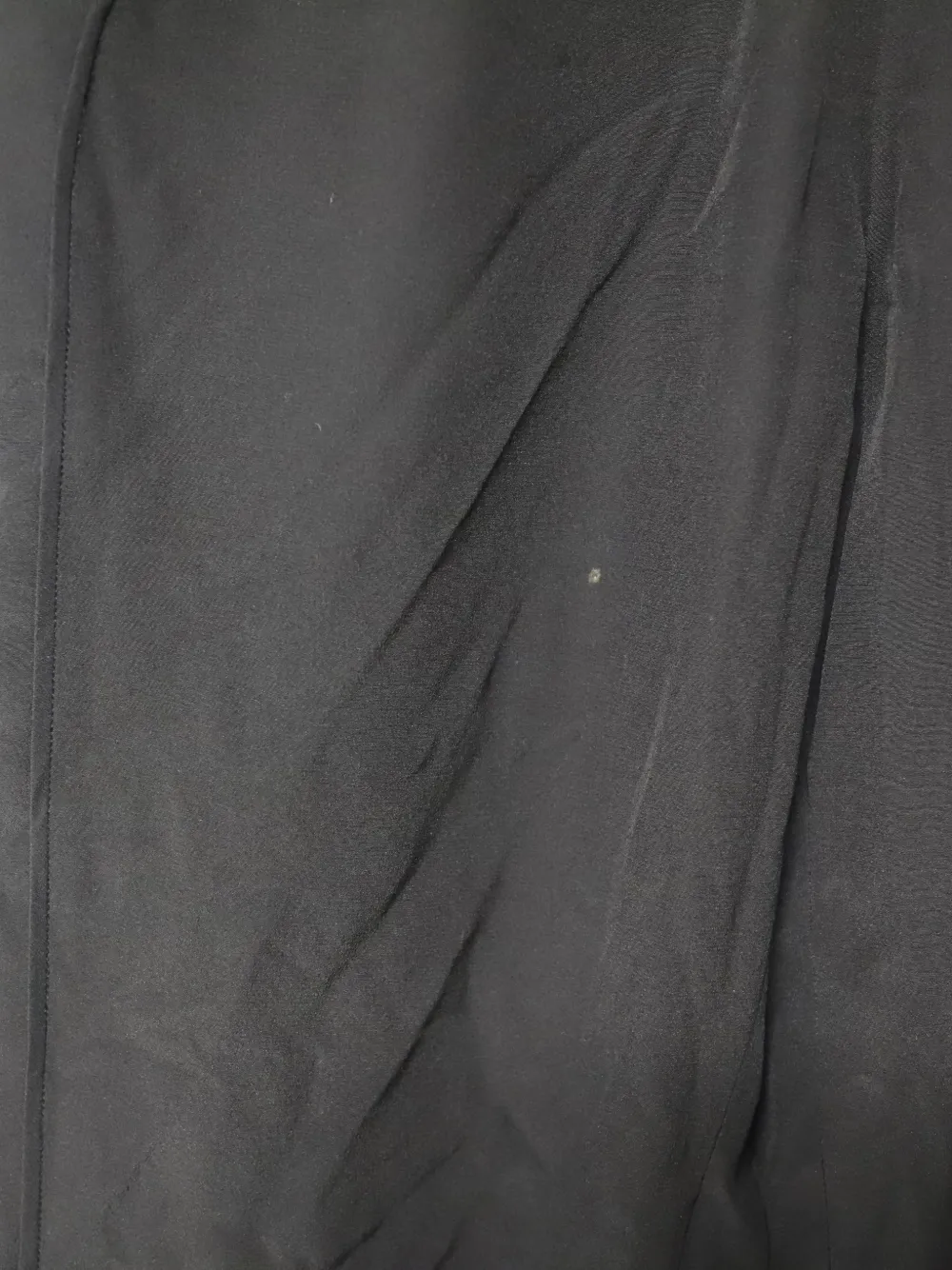 Garterised Waistband Straight-Leg Trousers