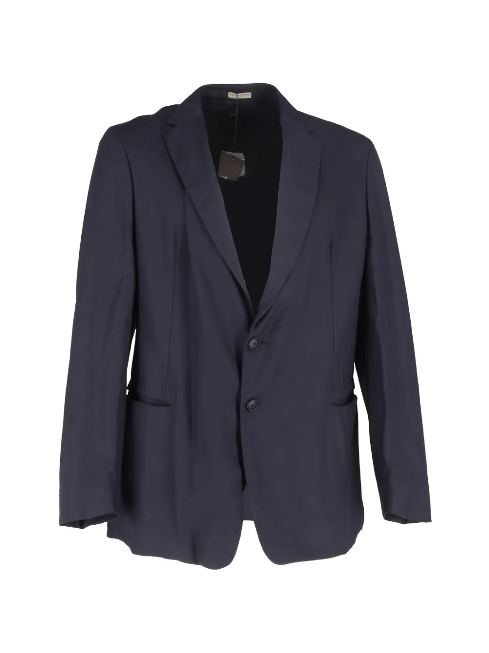 Bottega Veneta Pre-Owned single-breasted wool blazer - Blu