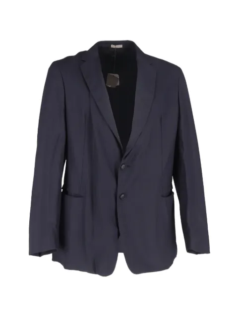 Bottega Veneta Pre-Owned single-breasted wool blazer