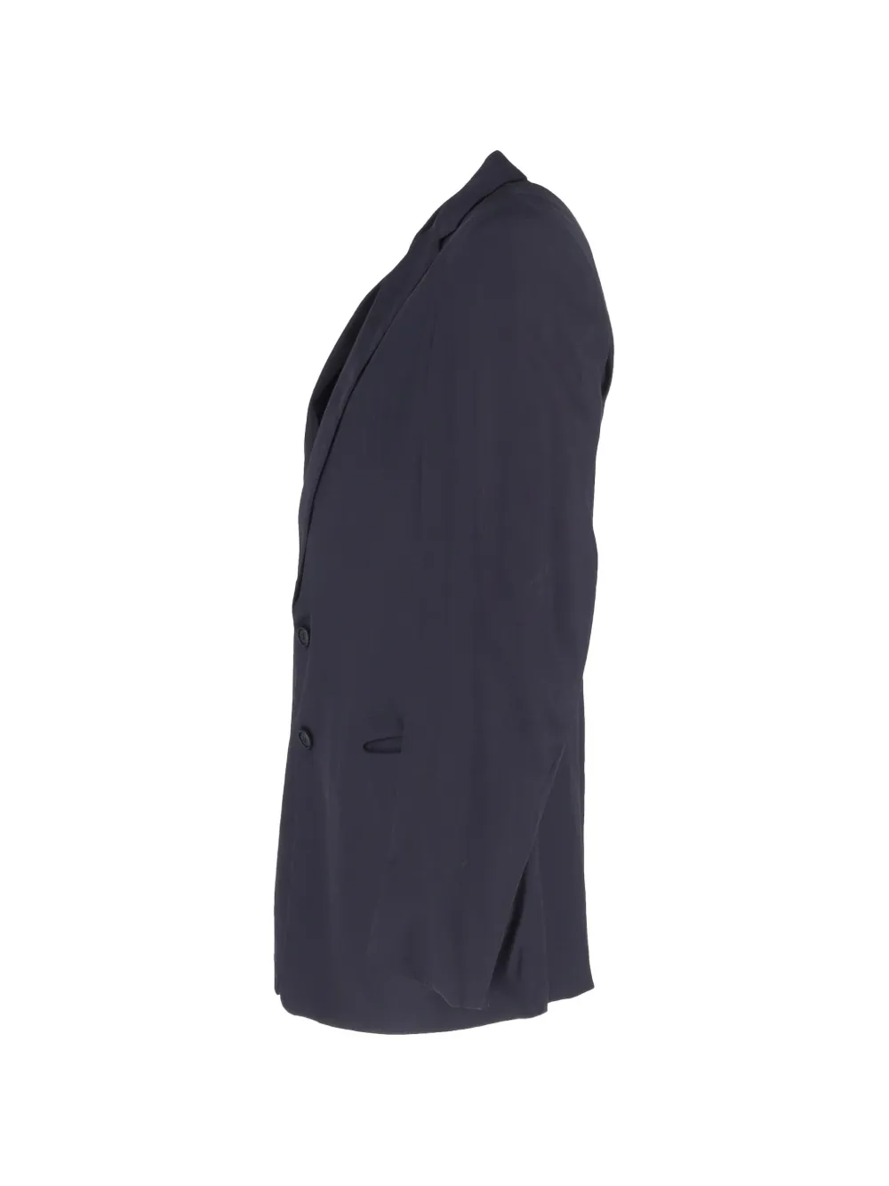  Bottega Veneta Pre-owned Single-breasted Wool Blazer - Blue 