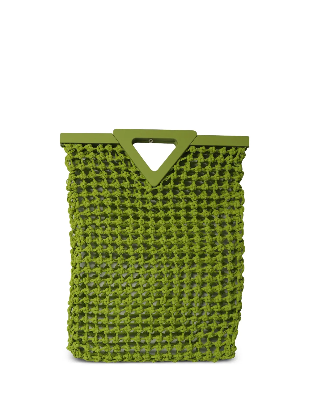 Bottega Veneta Pre-Owned medium Point macramé tote bag - Giallo