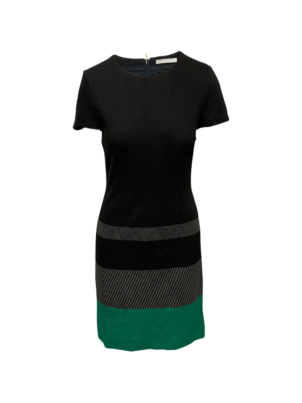 BOSS crew-neck mini dress - Nero