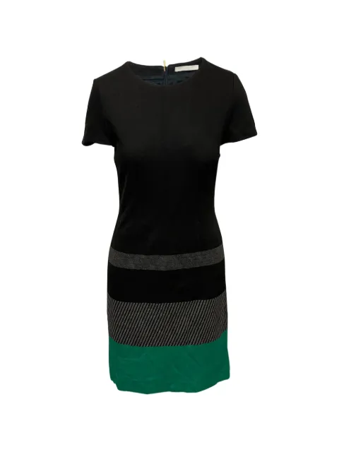 BOSS vestido corto con cuello redondo