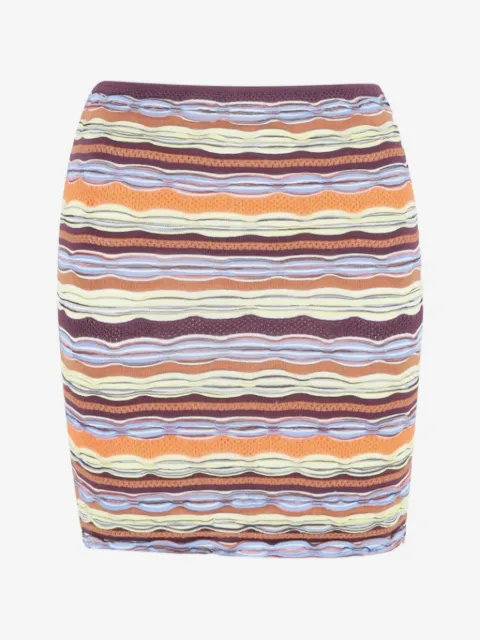Missoni Pre-Owned kort nederdel med zigzagmønster