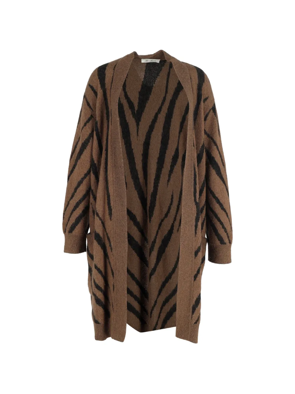 Max Mara long-sleeve cardigan - Braun