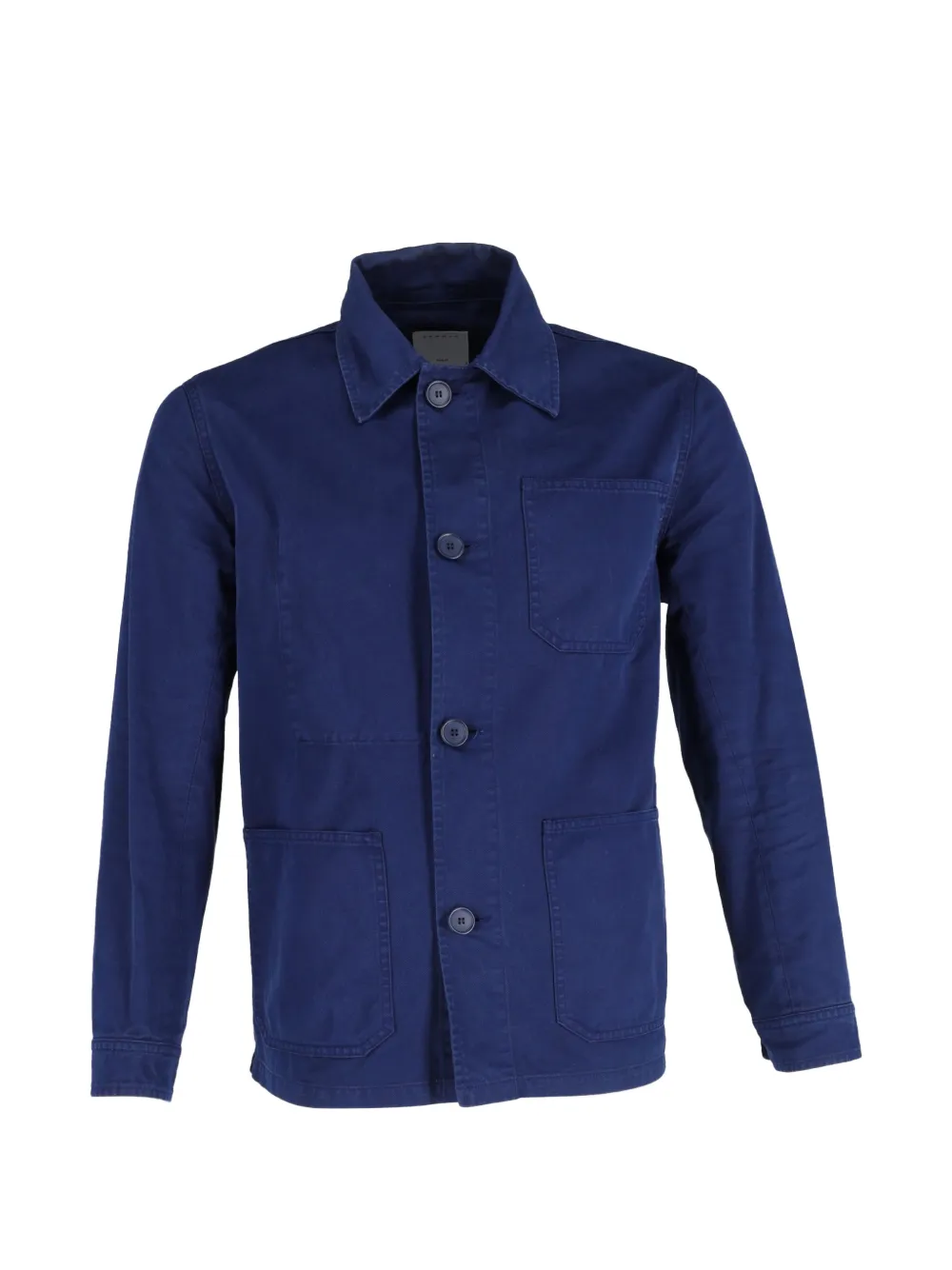 SANDRO cotton shirt jacket - Blu