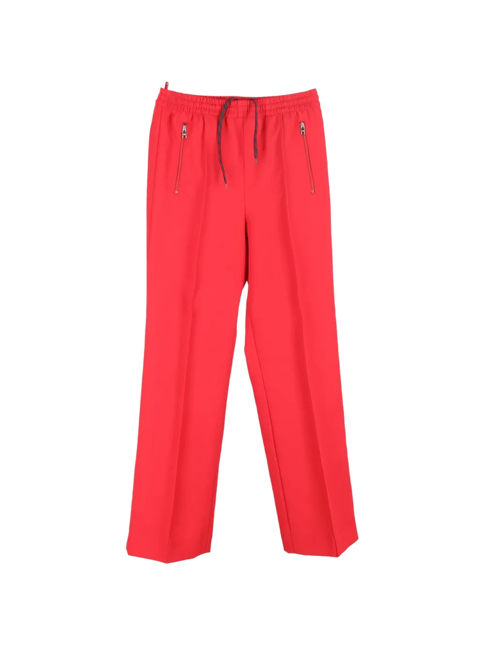 Prada Pre-Owned elasticated-waistband trousers - Rosso